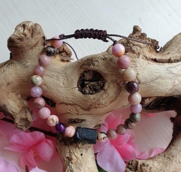 Edelsteen armband met Toermalijn, Sieraden, Tassen en Uiterlijk, Armbanden, Nieuw