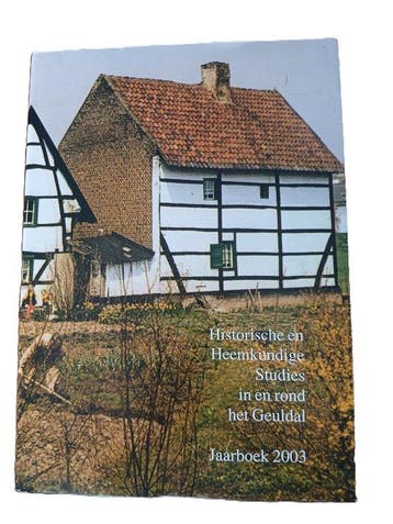 2003 Jaarboek Historische studies in en rond het Geuldal, Boeken, Verzenden, Gelezen