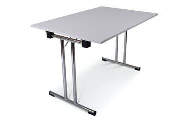 Inklapbare tafel recht | 120x80 | T-frame, Ophalen of Verzenden, Nieuw, Kunststof