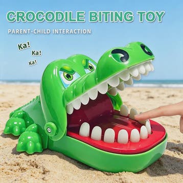 Krokodil Bijt Spel: Grappig Vinger Spel voor Kinderen en Fam