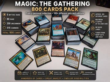 Wizards of The Coast - 800 Mixed collection - Magic: The, Nieuw