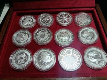 Australië. 5 Dollars Estuche Deluxe 2000 Olimpiada Sidney,
