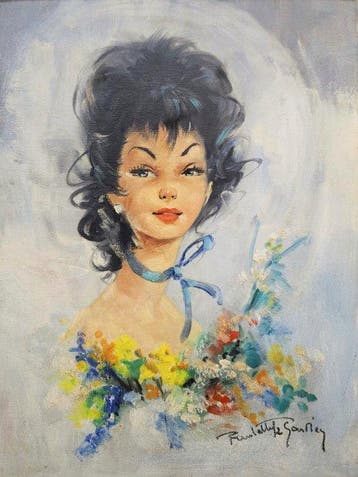 Jean Gabriel Domergue (1889-1962) - Circle of - Young Woman