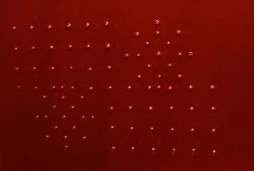 Luigi Rossanigo (1948) - Presenze specchianti rosse, Antiek en Kunst, Kunst | Schilderijen | Modern