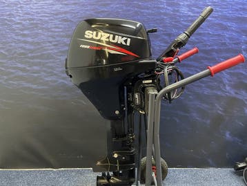 “ Suzuki 8 pk buitenboordmotor | Langstaart “, 5 tot 10 pk, Viertaktmotor, Ophalen of Verzenden, Zo goed als nieuw