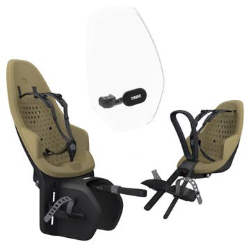 Thule Yepp 2 compleet pakket met extra voordeel Fennel Tan, Verzenden, Nieuw