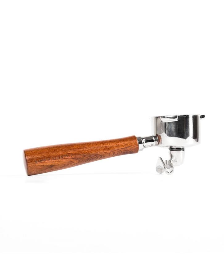 Portafilter dubbele uitloop - Hout - Barista-Essentials, Witgoed en Apparatuur, Koffiezetapparaten, Verzenden