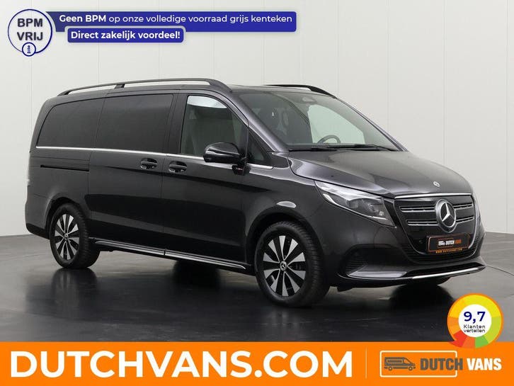 Mercedes-Benz EQV Personenvervoer 300 | grijs, Auto's, Bestelauto's, Lease, Automaat, BTW verrekenbaar, Elektrisch, Zilver of Grijs