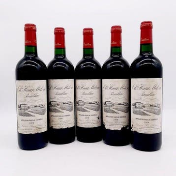 2006 Chateau Haut Milon - Pauillac - 5 Flessen (0.75 liter), Nieuw