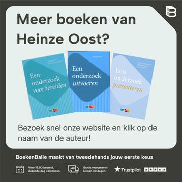 Een onderzoek rapporteren - Heinze Oost 9789006978155, Verzenden, Gelezen, Heinze Oost