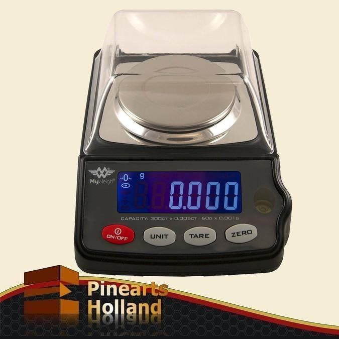 High Precision Juweliers Balans, Gempro 300 (60g x 0.001g), Witgoed en Apparatuur, Weegschalen, Fijner dan 1 gram, Minder dan 10 kg