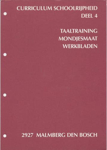 Curriculum Schoolrijpheid deel 4 Werkbladen mondjesmaat, Verzenden, Nieuw