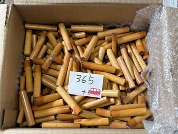 Japan Wood 365 antieke houten hanko-stempels — Één voor elke