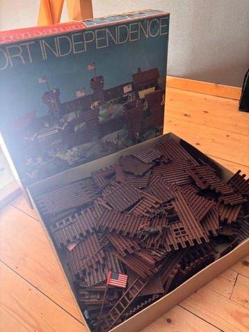 Giant - Bouwset Fort Independence western speelset – Giant, Nieuw