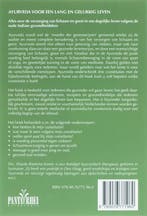 Ayurveda voor een lang en gelukkig leven 9789076771960, Verzenden, Gelezen, S. Roelsma-Somer