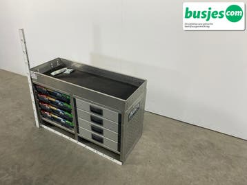 Aluca bedrijfswageninrichting 1010x420x650mm (3177), Ophalen of Verzenden