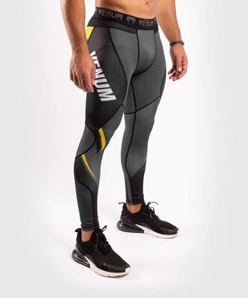 Venum ONE FC Impact Compression Tights Legging Grijs Geel, Ophalen of Verzenden, Nieuw