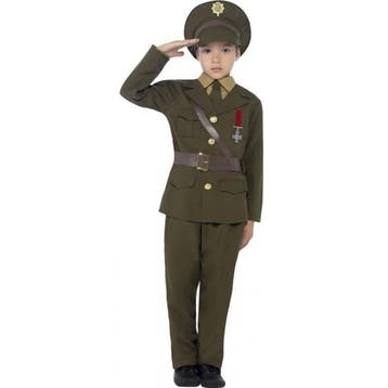 Compleet officieren kostuum voor kids - Soldaten kleding, Verzenden, Nieuw