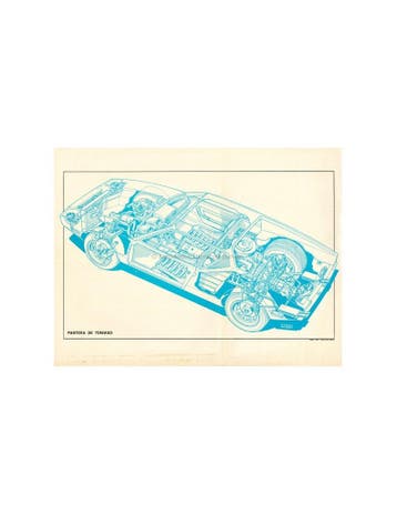 1973 DE TOMASO PROGRAMMA BROCHURE ITALIAANS ENGELS, Nieuw, Author