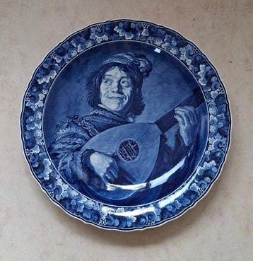 De Porceleyne Fles, Delft - Wandbord - Aardewerk - De