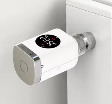 Slimme radiatorknop - Slimme thermostaat knop - Zigbee 3.0 -, Verzenden, Zo goed als nieuw