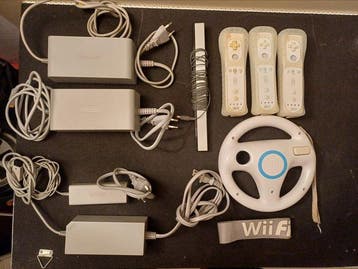 Nintendo - Wii - Grote partij Nintendo Wii accessoires – 3x, Spelcomputers en Games, Nieuw