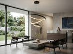 Veiling - Hanglamp Zand Zwart en Goud Trio Ring 50W LED CCT, Nieuw
