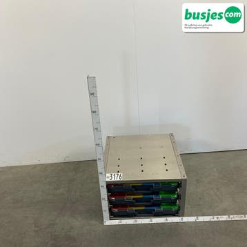 Aluca bedrijfswageninrichting 520x520x350mm (3176), Ophalen of Verzenden