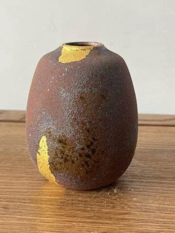 Vaas - Aardewerk - Japan - Style Ceramic Vase (Zonder