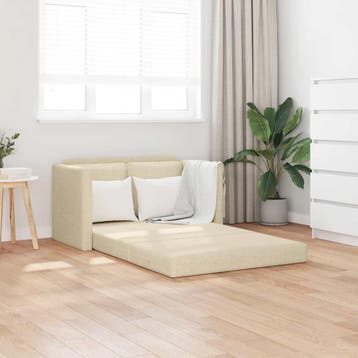 vidaXL Slaapbank vloermodel 2-in-1 112x174x55 cm stof, Verzenden, Nieuw, Stof, Minder dan 150 cm