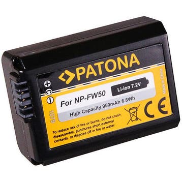 Sony NP-FW50 accu (Patona), Verzenden, Nieuw
