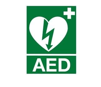 Sticker AED, Diversen, Verzenden, Nieuw