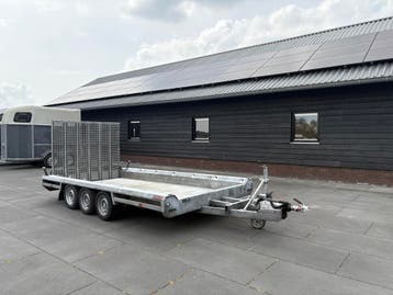 Hulco 3asser machine transsporter met 150 cm klep 395 x 184, Ophalen, Gebruikt