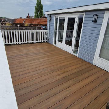 Actie - Prachtige composiet vlonderplanken - Compleet pakket, Tuin en Terras, Ophalen of Verzenden, Nieuw, Composiet