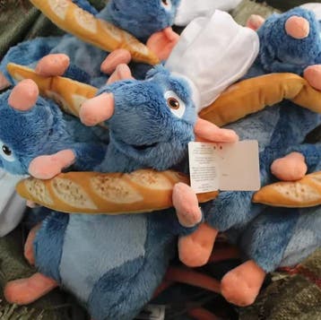 Muis Knuffel met Brood Zacht Pluche Speelgoed Kinderen, Verzenden, Nieuw