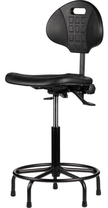 Werkstoel Loketstoel Instelbaar 56-75cm Alleskunner, Ophalen of Verzenden, Nieuw
