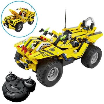 NIEUW: Bestuurbare RC terreinwagen & buggy - Geel - UC51003W, Ophalen of Verzenden, Nieuw, Overige merken