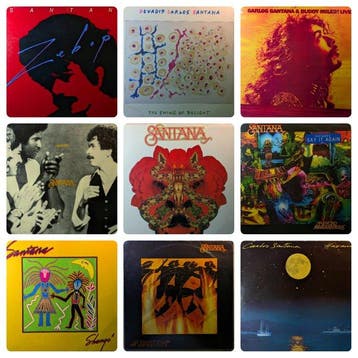 Santana - 9 vinyl records - LP bundle - Carlso Santana -, Nieuw in verpakking
