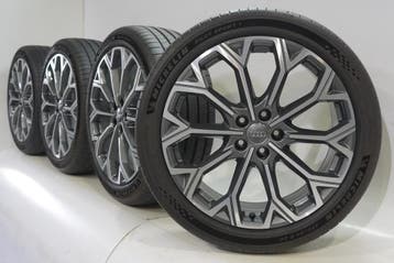 Audi A6 C9 20 inch velgen Michelin Zomerbanden Origineel, Gebruikt, Velg(en), Ophalen of Verzenden, 20 inch
