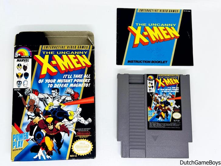 Nintendo NES - The Uncanny - X-Men - USA, Spelcomputers en Games, Games | Nintendo NES, Gebruikt, Verzenden