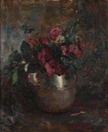 Lammert van der Tonge (1871-1937) - Bloemstilleven, Antiek en Kunst