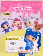 Yummiland pop met lipglossdiertje - Rory Blueberry - 25 cm, Kinderen en Baby's, Speelgoed | Poppen, Ophalen of Verzenden, Zo goed als nieuw