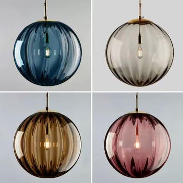 Moderne Glas-in-Lood Kroonluchter – Stijlvolle Hanglamp, Verzenden, Nieuw, Glas