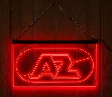 Led bord AZ Alkmaar, Nieuw, Clubaccessoires