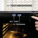 2dekans | BREND BR-2234 Vrijstaande XXL Airfryer Stoomoven, Ophalen of Verzenden, Zo goed als nieuw