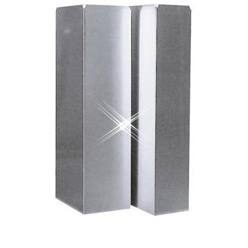 Aluminium instortkanaal 300x300 mm, Verzenden, Nieuw