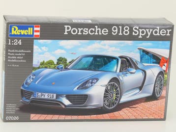Revell 07026 1:24 Porsche 918 Spyder Modellbausatz, Ophalen of Verzenden, Nieuw