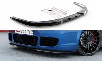 Voorbumperlip VW Golf 4 R32 Cupra-look Glans Zwart, Auto-onderdelen, Carrosserie en Plaatwerk, Ophalen of Verzenden