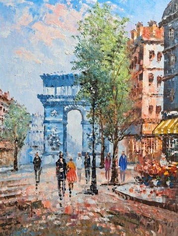 Caroline Burnett (XX) - Arc de Triomphe