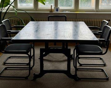 andere - Tafel - Acryl, Gietijzer - Industrieel ontwerp